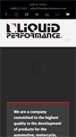 Mobile Screenshot of liquidperformance.com