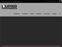 Tablet Screenshot of liquidperformance.com